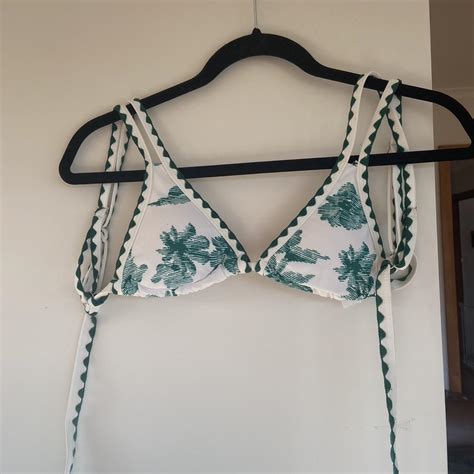 Tropical Bikini Cider Size Small Worn Once Super Depop
