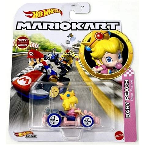 Autos Hot Wheels Nintendo Mario Kart Baby Peach Gw