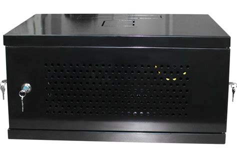 Настенный разборный шкаф КДДС 19", 6u, перфорированная дверь, 600x350 ...