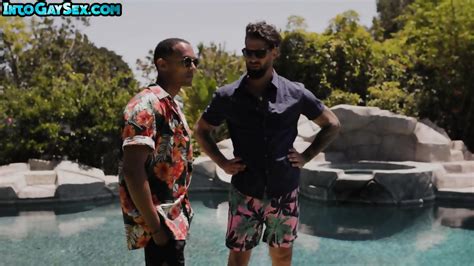 Barebacking Studs In IR Outdoor Some Sex On The Pool