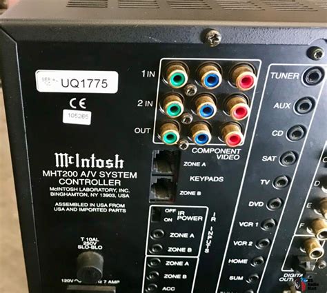 Mcintosh Mht Receiver With Remote Photo Us Audio Mart