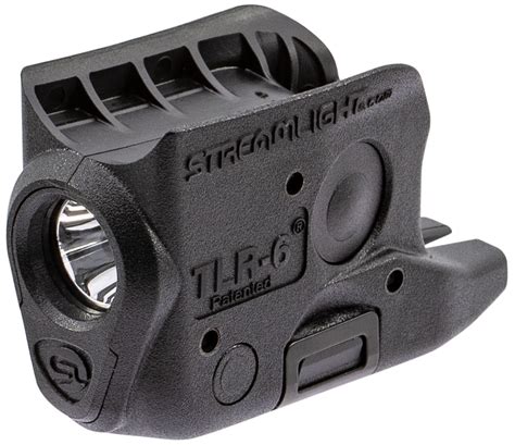 Streamlight Tlr 6 Weapon Light For Glock 4243 100 Lumens Black