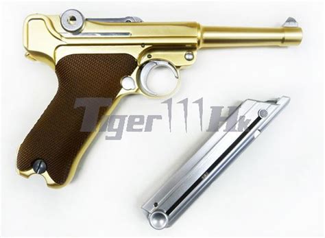 We Gold Luger And Eaiming Handguards Popular Airsoft Welcome To The