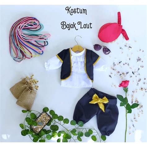 Jual Kostum Bajak Laut Anak Unikkostum Anakkostum Cosplay Bajak Laut