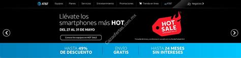Ofertas At T Hot Sale Hasta De Descuento Msi En Celulares Seleccionados