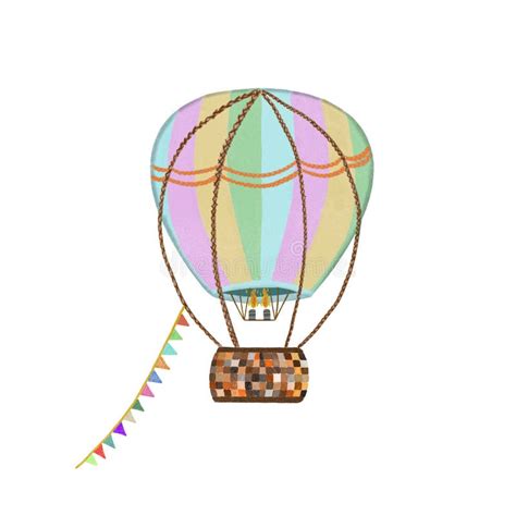 Hot Air Balloon Flags Stock Illustrations Hot Air Balloon Flags