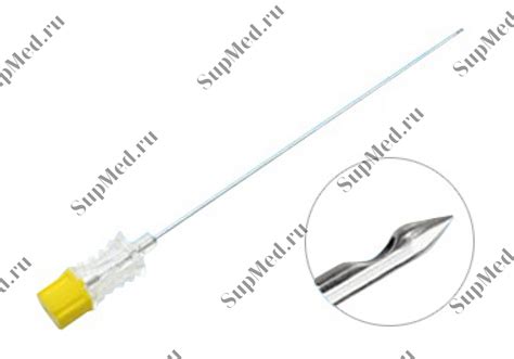 Игла спинальная тип Pencil Point (18G) без провоника в Медицина для Вас