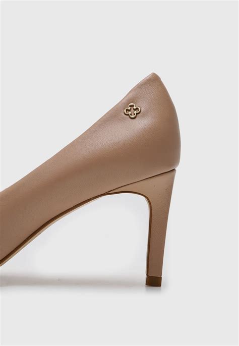 Scarpin Capodarte Salto Fino Nude Compre Agora Dafiti Brasil