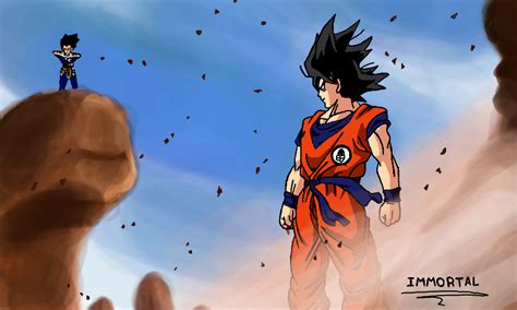 Vegeta Vs Goku Saiyan Saga