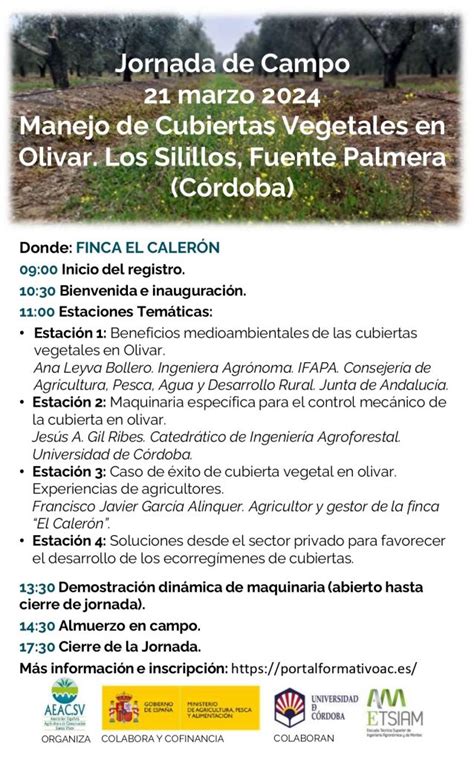 Jornada De Campo Marzo Manejo De Cubiertas Vegetales En