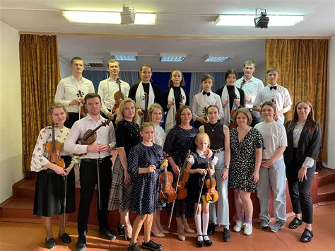 Отчётный концерт класса скрипки