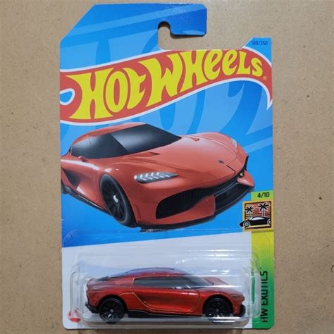 Jual HOT WHEELS KOENIGSEGG GEMERA HW EXOTICS RED Shopee Indonesia