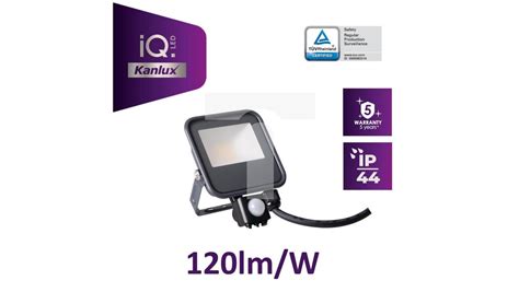 Projektor Z Czujnikiem IQ LED FL 10W NW SE 1200lm 4000K Barwa Neutralna