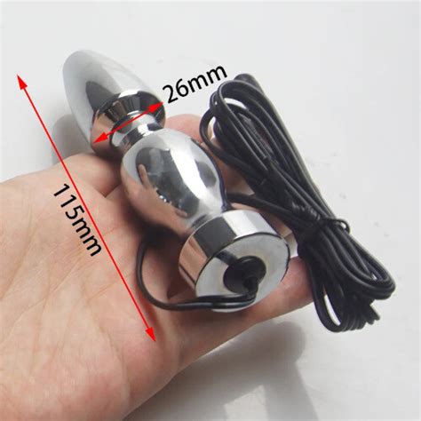 Shocker Anal Butt Plug Dilator BDSM Shock Penis Plug Sex Toys Men EBay