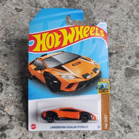 Jual Hot Wheels Lamborghini Huracan Sterrato Orange Hw Dirt Shopee Indonesia