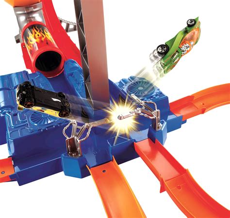 Hot Wheels Sky Jump Track Set