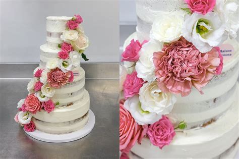 Wedding Naked Cake Maison Mimosa
