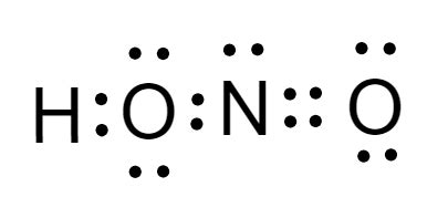 Hno Lewis Structure Shape