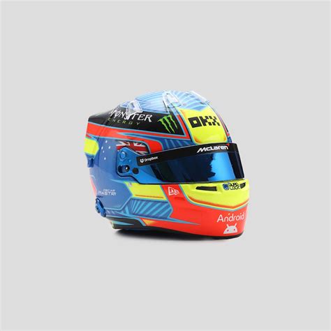 2024 Oscar Piastri 1:5 Scale Miniature Helmet - McLaren F1 | Fuel For Fans