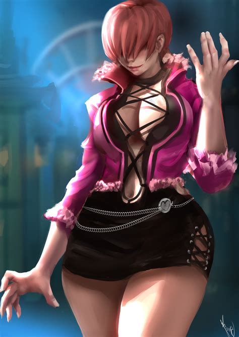 Shermie By Orionm Hentai Foundry