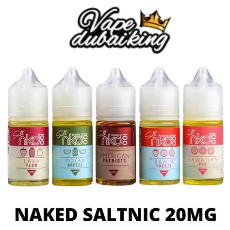 Naked Salt Nicotine Nkd E Juice Vape Dubai King