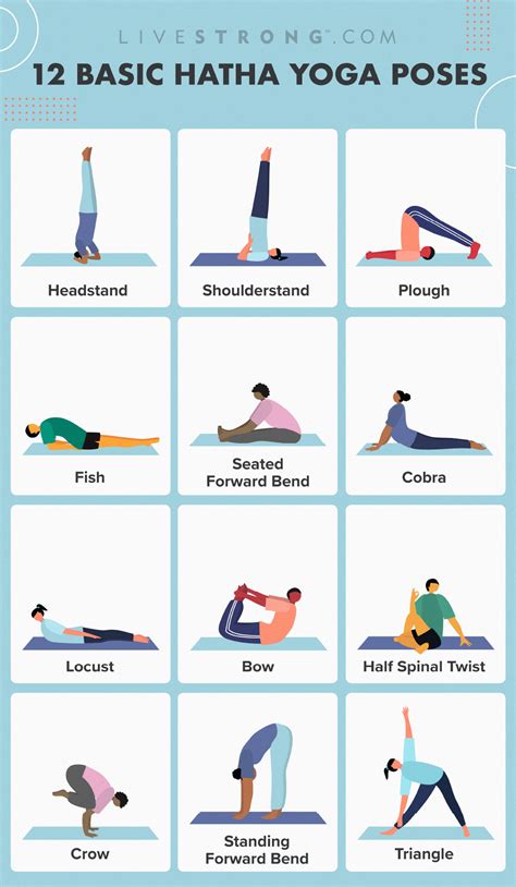 The 12 Basic Hatha Yoga Poses And How To Do Them With 60 Off