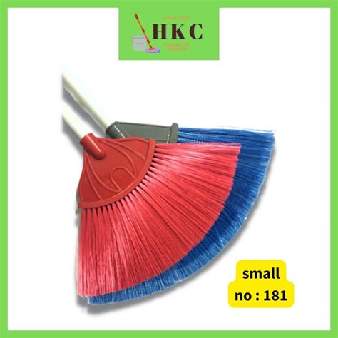 Nylon Soft Broom Free Handle Plastic Soft Sweeper Penyapu Lantai