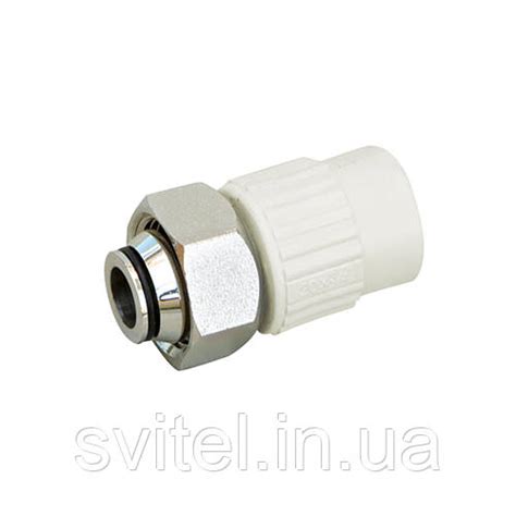 Купить Муфта PPR с накидной гайкой Blue Ocean 20х3/4" ВР, цена 186 ...