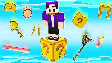 SOBREVIVENDO EM APENAS UM BLOCO FORTUNIA NO MINECRAFT YouTube