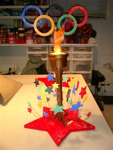 Olympics Decorations Olympic Party Decorations Olympic Crafts