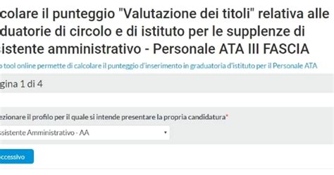 Personale Ata Come Calcolare Il Punteggio Di Inserimento In Graduatoria