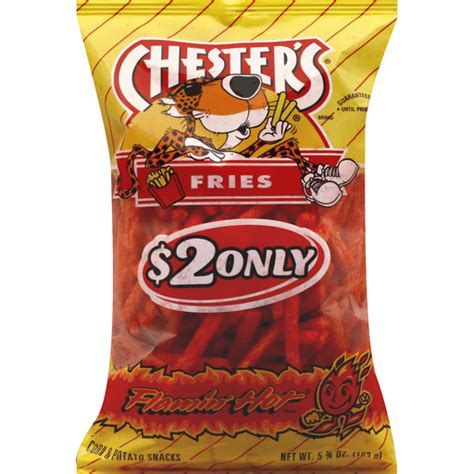 Chesters Flamin Hot Fries Corn Potato Snacks Oz Bag Northgate Market