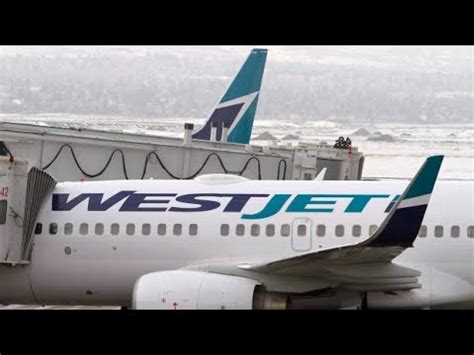 Westjet Cancels Flights In Three Provinces Amid Winter Storm Youtube