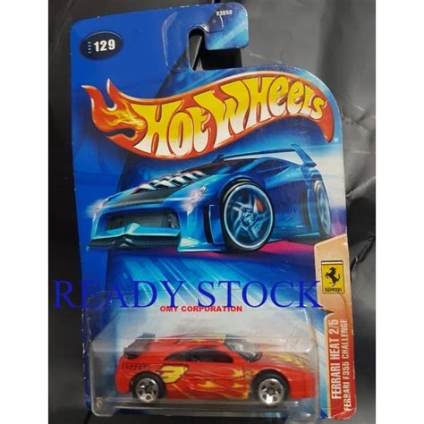 Jual Hot Wheels Ferrari F Challenge Ferrari Heat Red Merah Shopee Indonesia