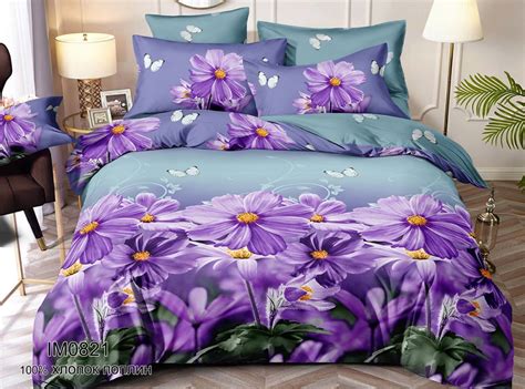 Купить Постельное белье из поплина "Наслаждение" 3Д Евро 200*215 (диз ...