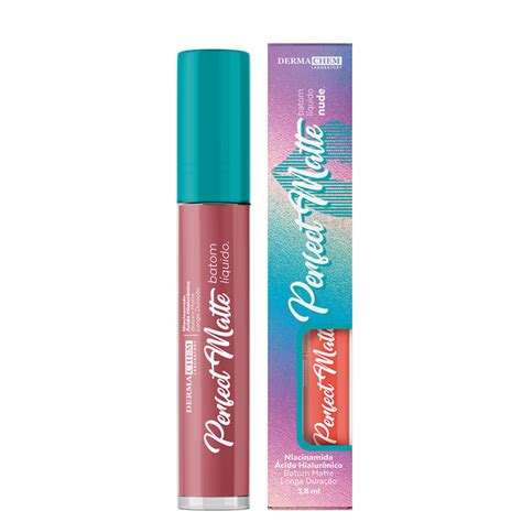 Batom L Quido Perfect Matte Nude Dermachem