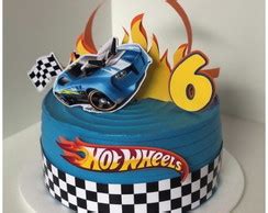 Arquivo De Corte Topo De Bolo Hot Wheels Studio Elo