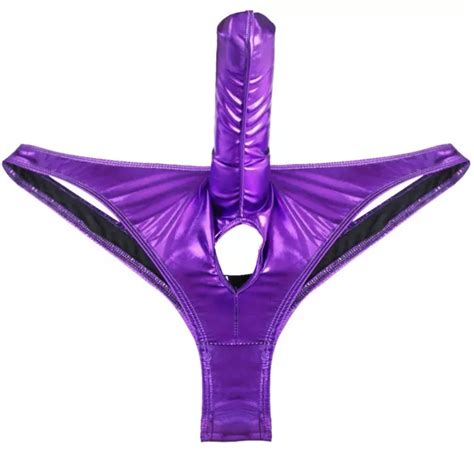 SOUS VÊTEMENTS STRING FOURREAU boxe trou fermé longueur lingerie neuf extensib EUR