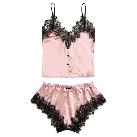 GuessLookry New Vibe New Sexy Lace Lingerie Silk Underwear Sleepwear Underwear Pajamas