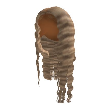 Crimped Hair Blonde Roblox Item Rolimon S
