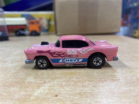 HOT WHEELS Malaysia Mattel CHEVY PINK Correct Condition PicClick UK