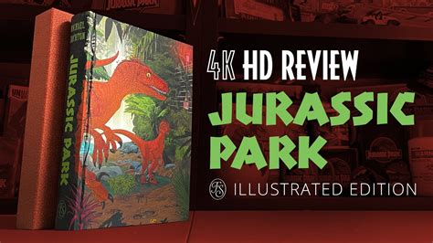 4k Book Review Jurassic Park Illustrated Novel By The Folio Society