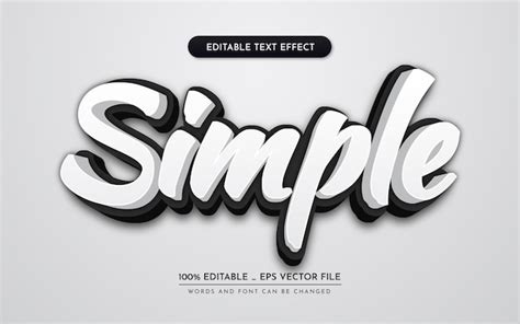 Efecto De Texto Editable Vector Premium