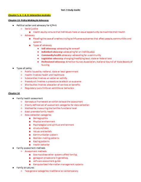 Comm test 2 - Study Guide - Test 2 Study Guide Chapter 5, 6, 7, 8, 9 ...