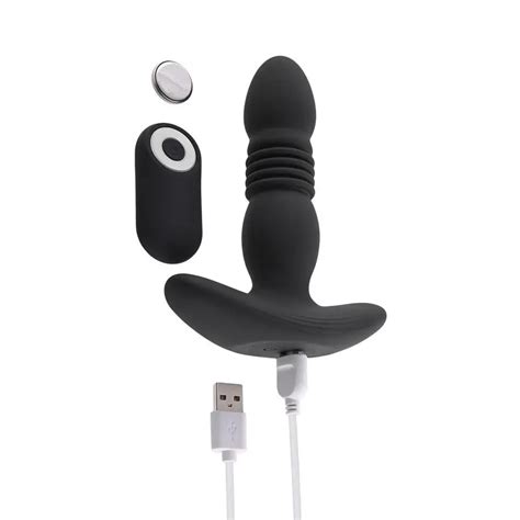 New Playboy Trust The Thrust Thrusting Vibrating Anal Plug