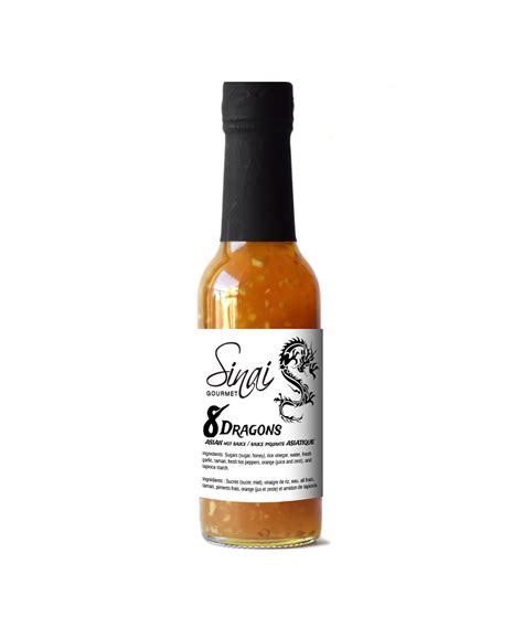 Dragons Hot Sauce Asian Style Hot Sauce Sinai Gourmet