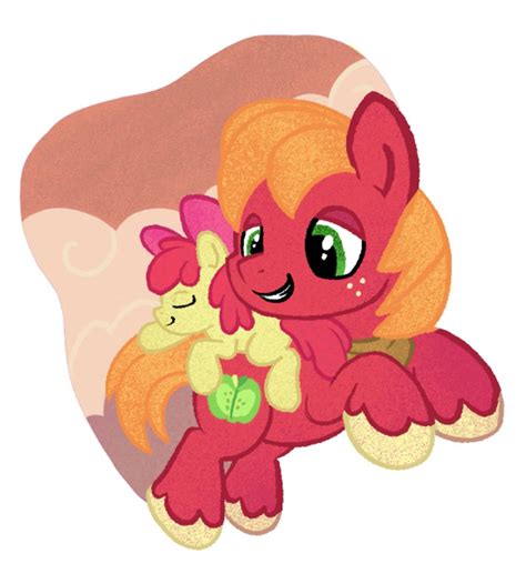 3346252 Safe Artist Amynewblue Apple Bloom Big Macintosh Earth