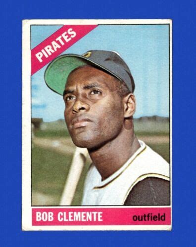 Topps Set Break Roberto Clemente Vg Vgex Crease Gmcards