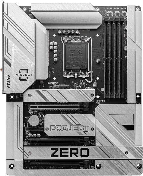 MSI Z790 PROJECT ZERO WIFI DDR5 MOTHERBOARD Nexcom Computers