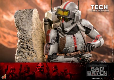 Hot Toys Star Wars The Bad Batch Th Scale Tech Collectible Figure